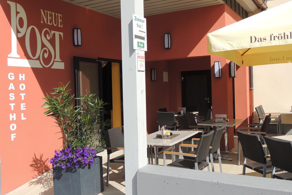 Hotel-Gasthof Neue Post Leutershausen  Exteriör bild
