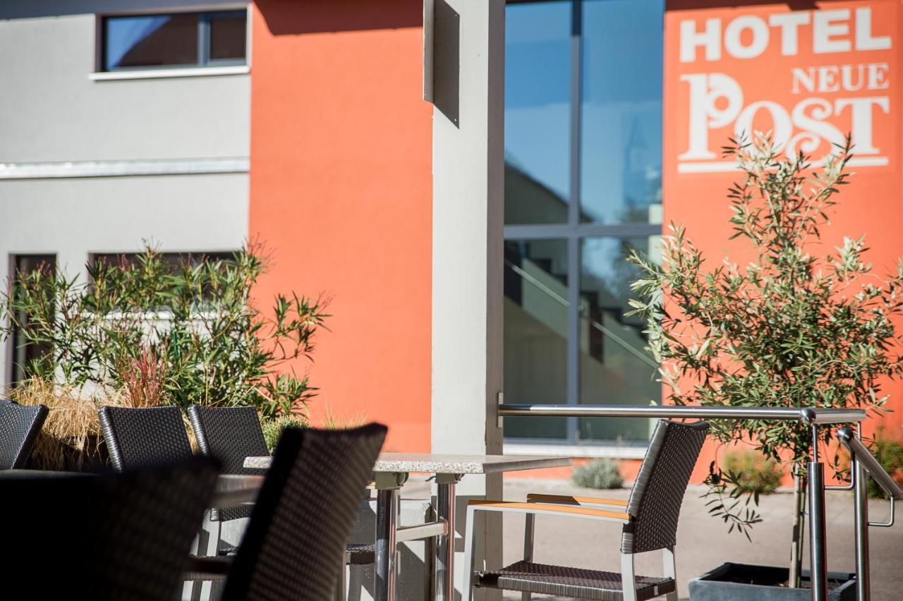 Hotel-Gasthof Neue Post Leutershausen  Exteriör bild